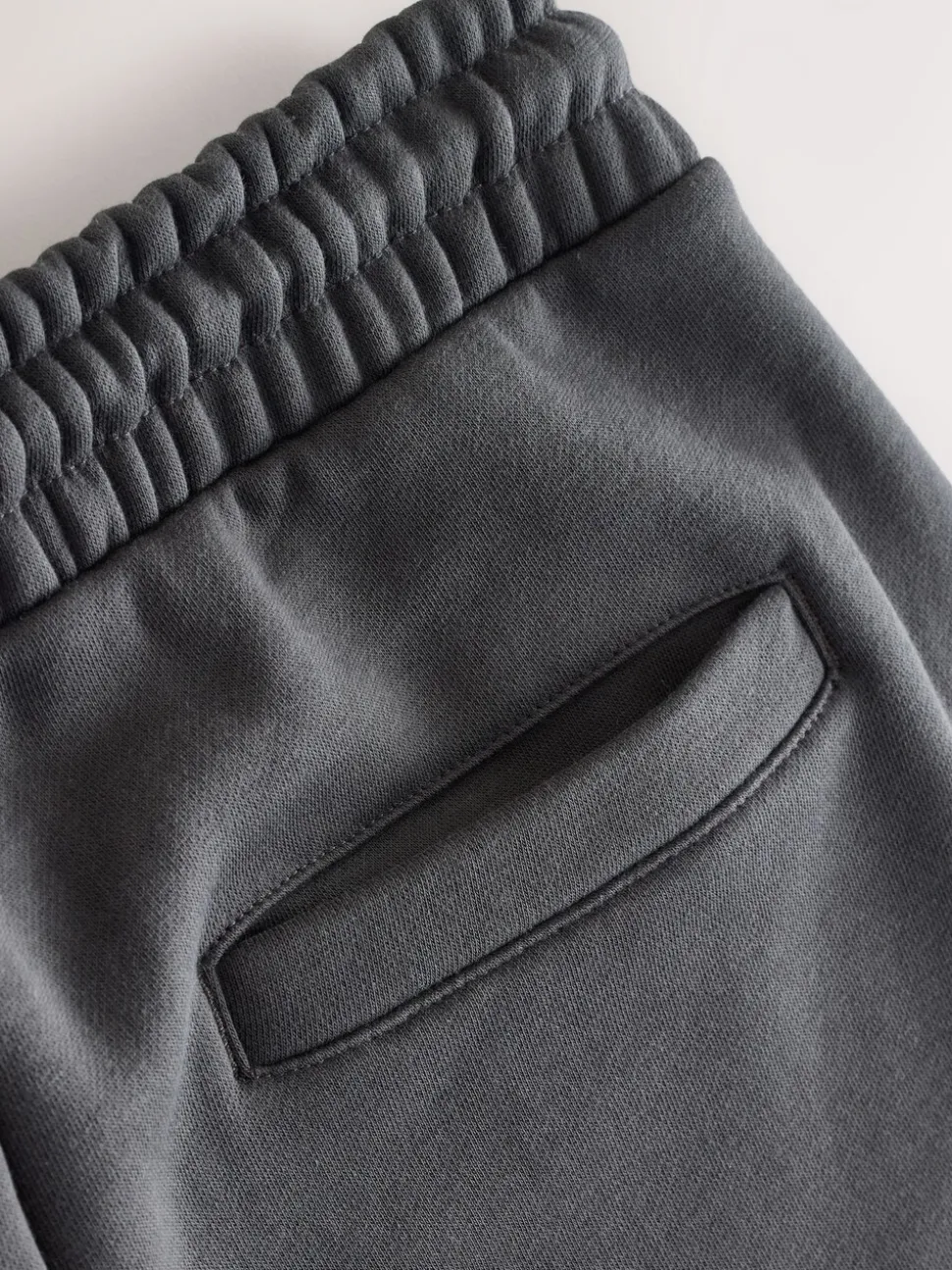 Zwart/Leisteen grijs - Straight Fit Brushback Heavyweight 2 Pack Joggers