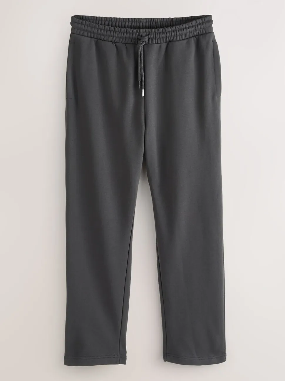 Zwart/Leisteen grijs - Straight Fit Brushback Heavyweight 2 Pack Joggers