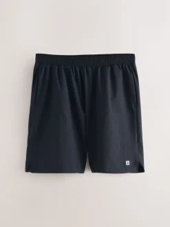 Zwart/marineblauw - 9 inch - Active Gym Sports Shorts 2 Pack