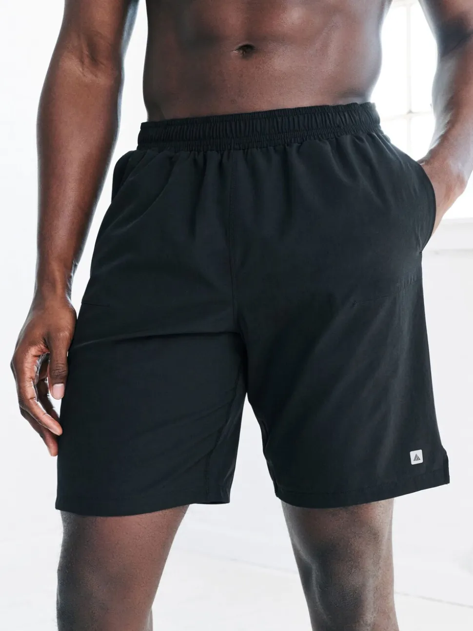 Zwart/marineblauw - 9 inch - Active Gym Sports Shorts 2 Pack