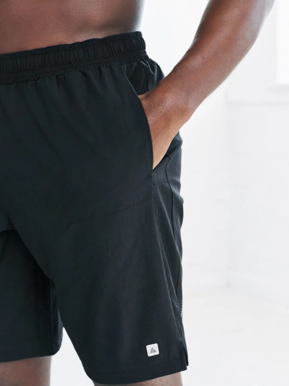 Zwart/marineblauw - 9 inch - Active Gym Sports Shorts 2 Pack