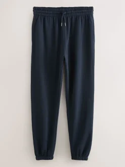 Zwart/marineblauw - Met boorden - Brushback Heavyweight Open 2 Pack Joggers