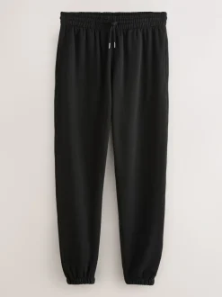 Zwart/marineblauw - Met boorden - Brushback Heavyweight Open 2 Pack Joggers