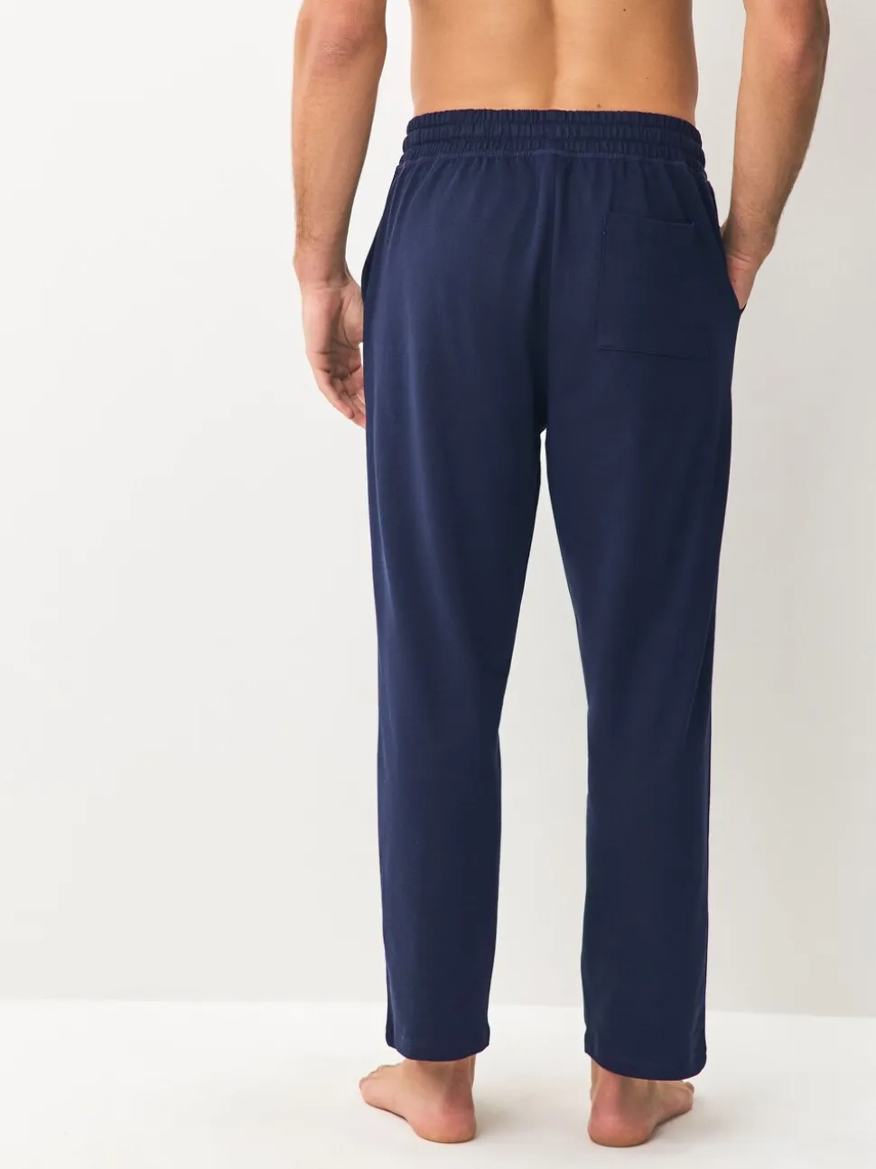Zwart/marineblauw - Open - Loopback Soft Touch 2 Pack Open Joggers