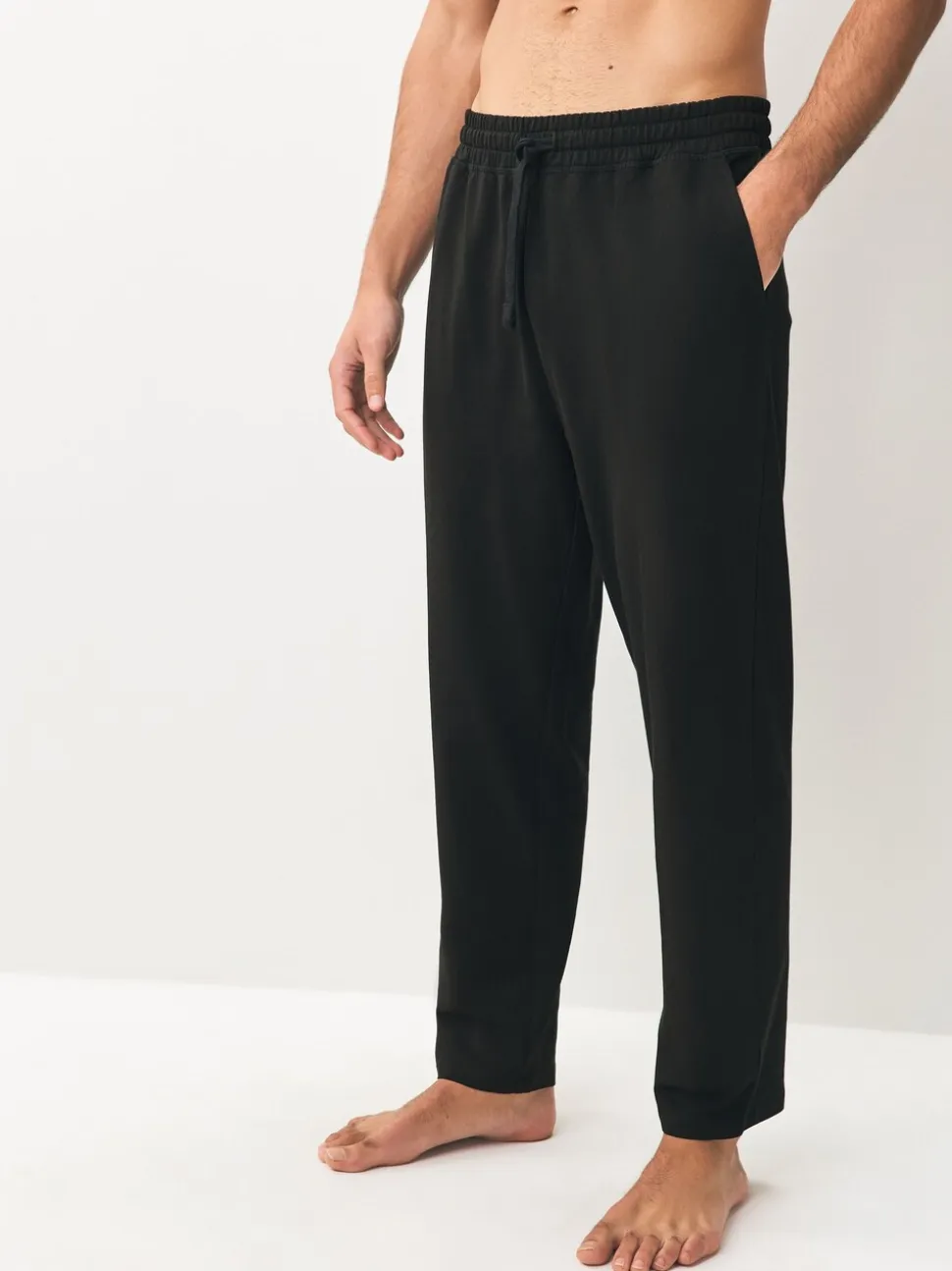 Zwart/marineblauw - Open - Loopback Soft Touch 2 Pack Open Joggers