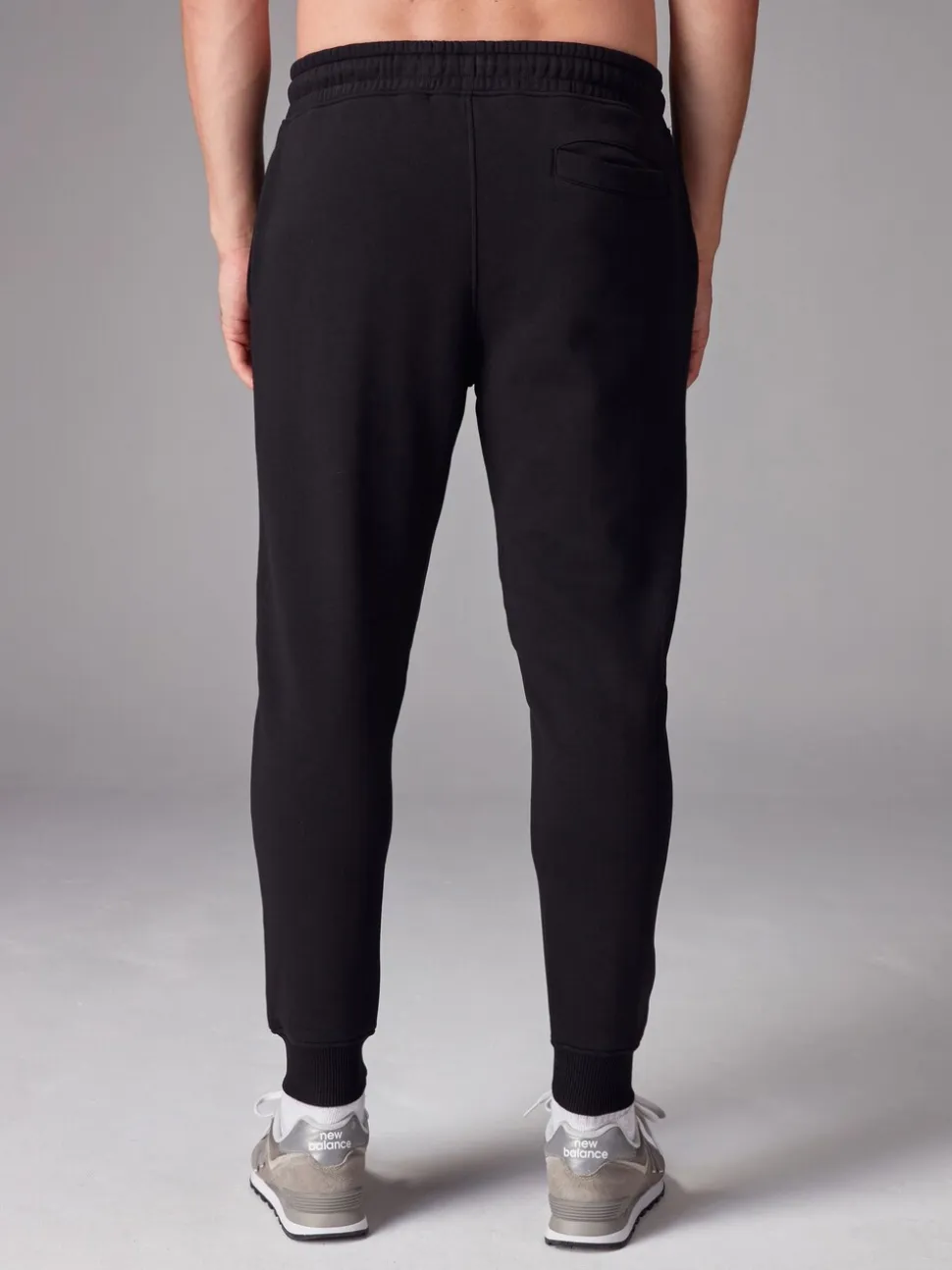 Zwart/marineblauw - Slim Fit Brushback Heavyweight 2 Pack Joggers