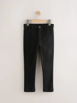Zwart/marineblauw - Stretch skinny chino's verpakking van 2 (3-17jr)