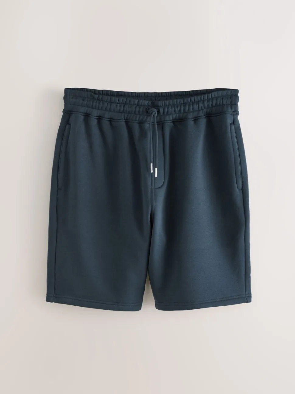 Zwart/marineblauw - Zachte jerseyshorts verpakking van 2