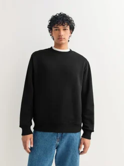 Zwart/Marineblauw/Gemêleerd grijs - Heavyweight Cotton Rich Jersey Crew Sweatshirts 3 Pack