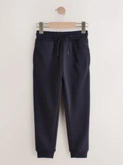 Zwart/marineblauw/grijs - Basic joggingbroeken, set van 5 (3-16jaar)