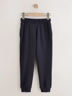 Zwart/marineblauw/grijs - Basic joggingbroeken, set van 5 (3-16jaar)