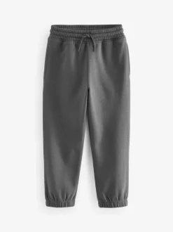 Zwart/marineblauw/grijs - Basic joggingbroeken, set van 5 (3-16jaar)