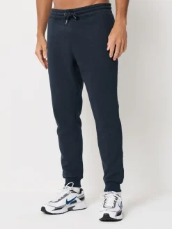 Zwart/marineblauw/grijs - Verpakking van 3 slim-fit jersey joggingbroeken met hoog katoengehalte