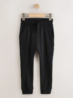 Zwart/marineblauw/grijs - Verpakking van 5 joggingbroeken (3mnd-7jr)