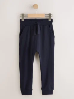 Zwart/marineblauw/grijs - Verpakking van 5 joggingbroeken (3mnd-7jr)