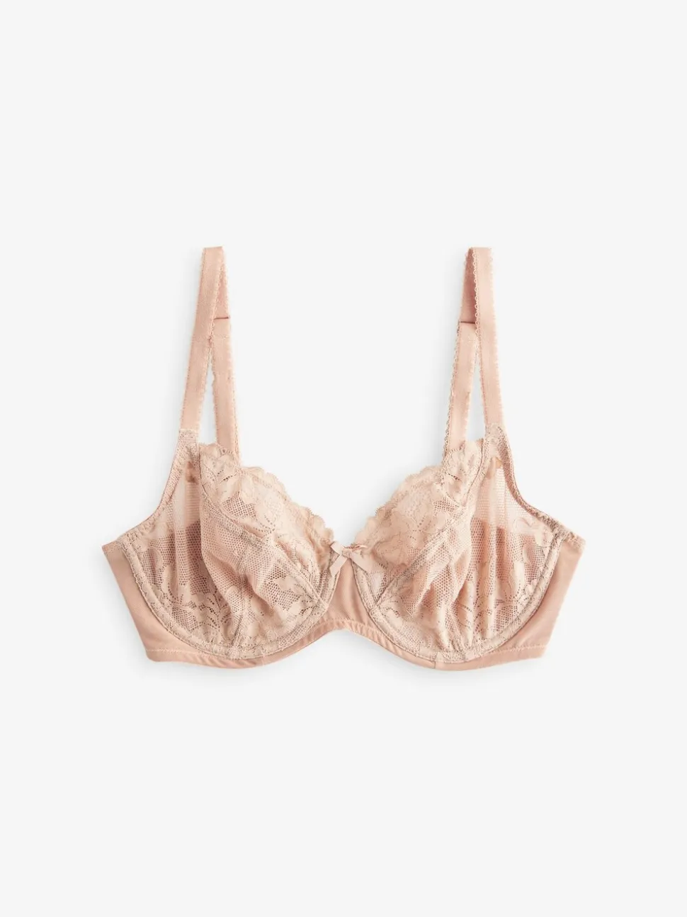 Zwart/praline huidskleur - Verpakking van 2 kanten beha's cup DD+