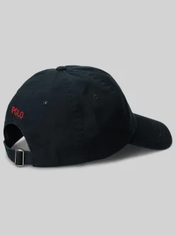 Zwart/rood logo - Polo Ralph Lauren Classic Cap