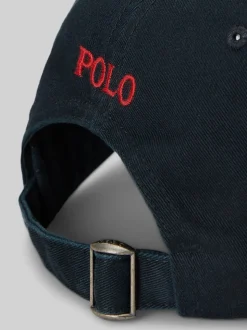Zwart/rood logo - Polo Ralph Lauren Classic Cap