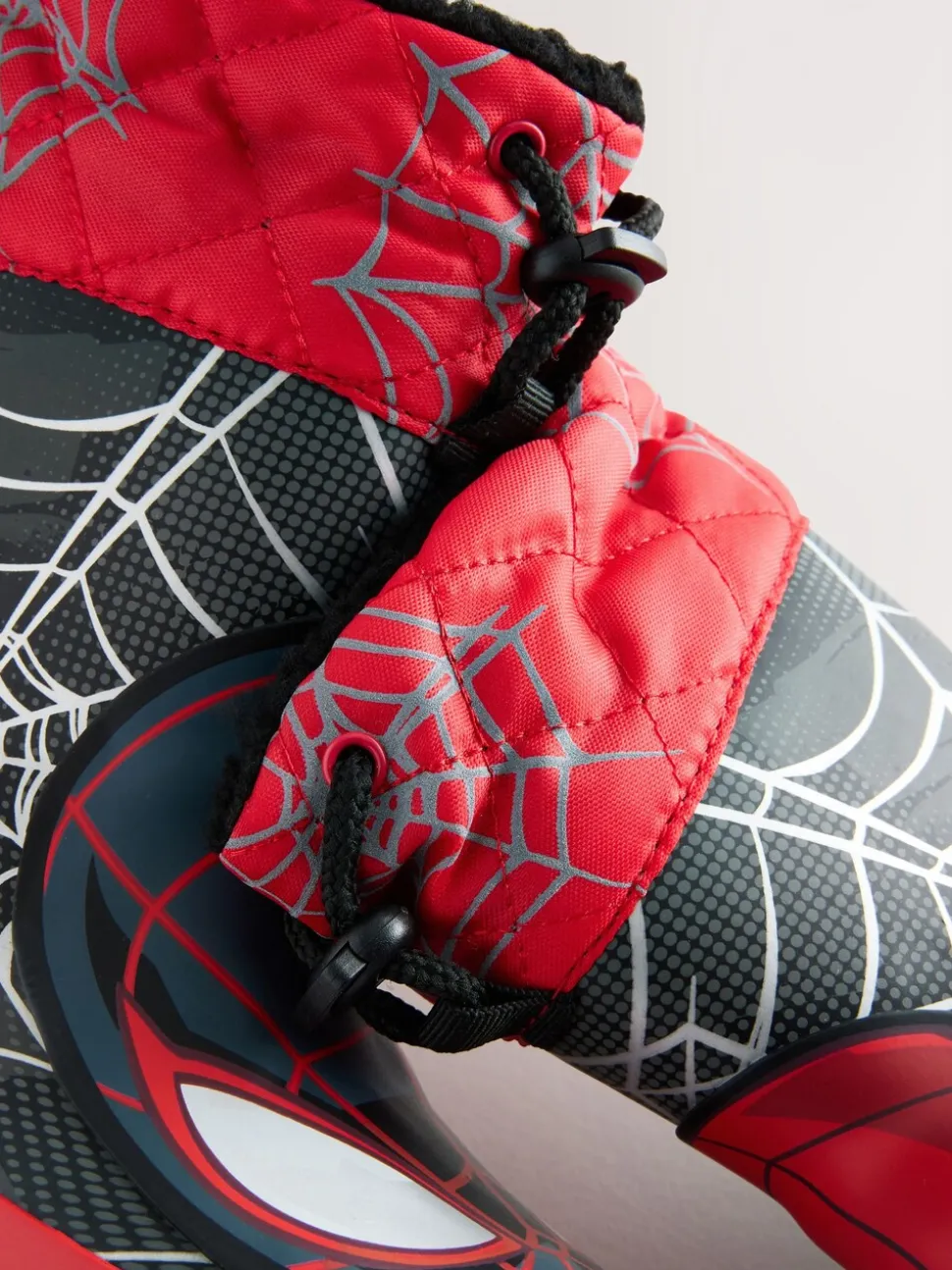 Zwart/Rood Spiderman - Thinsulate™ - Gevoerde thermoregenlaarzen met boord
