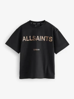 Zwart/roze - smALLSAINTS Oversized Girls Logo T-Shirts 3 Pack