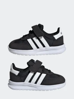 Zwart/wit - adidas Run 70s 2.0 sneakers Klittenbandsneakers voor zuigelingen