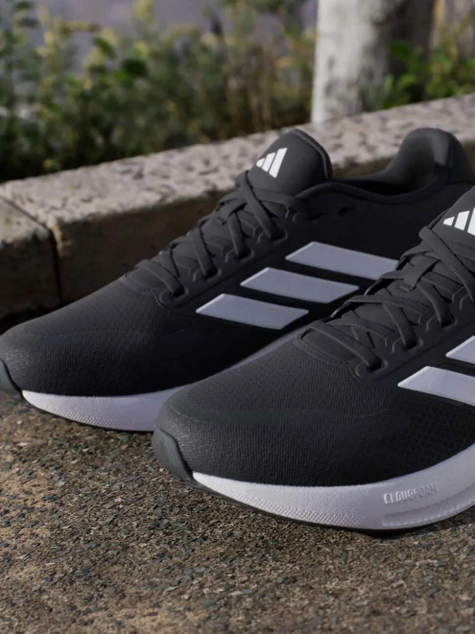 Zwart/wit - adidas Runfalcon 5 Running Trainers