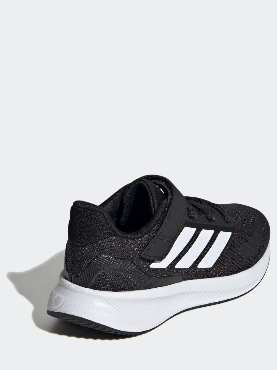 Zwart/wit - adidas Runfalcon 5 kindersneakers met elastische veters