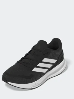 Zwart/wit - adidas Runfalcon 5 veterschoenen voor junioren