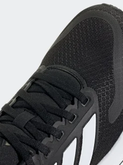 Zwart/wit - adidas Runfalcon 5 veterschoenen voor junioren