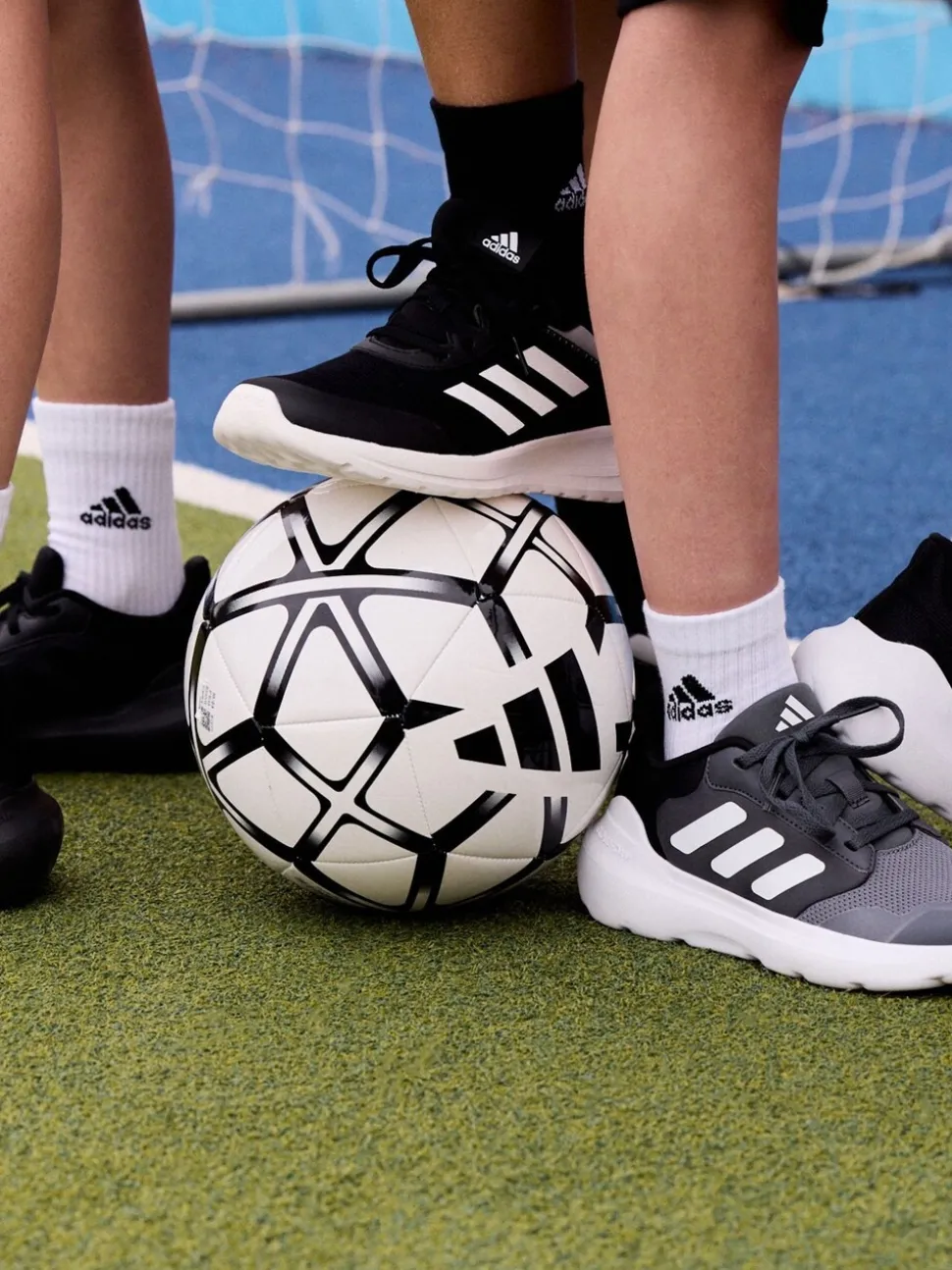 Zwart/wit - adidas Runfalcon 5 veterschoenen voor junioren