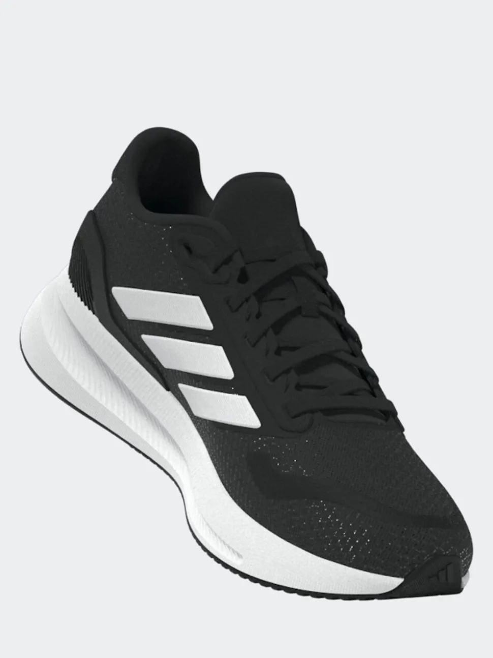 Zwart/wit - adidas Runfalcon 5 veterschoenen voor junioren