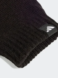 Zwart/wit - adidas set met handschoenen en beanie