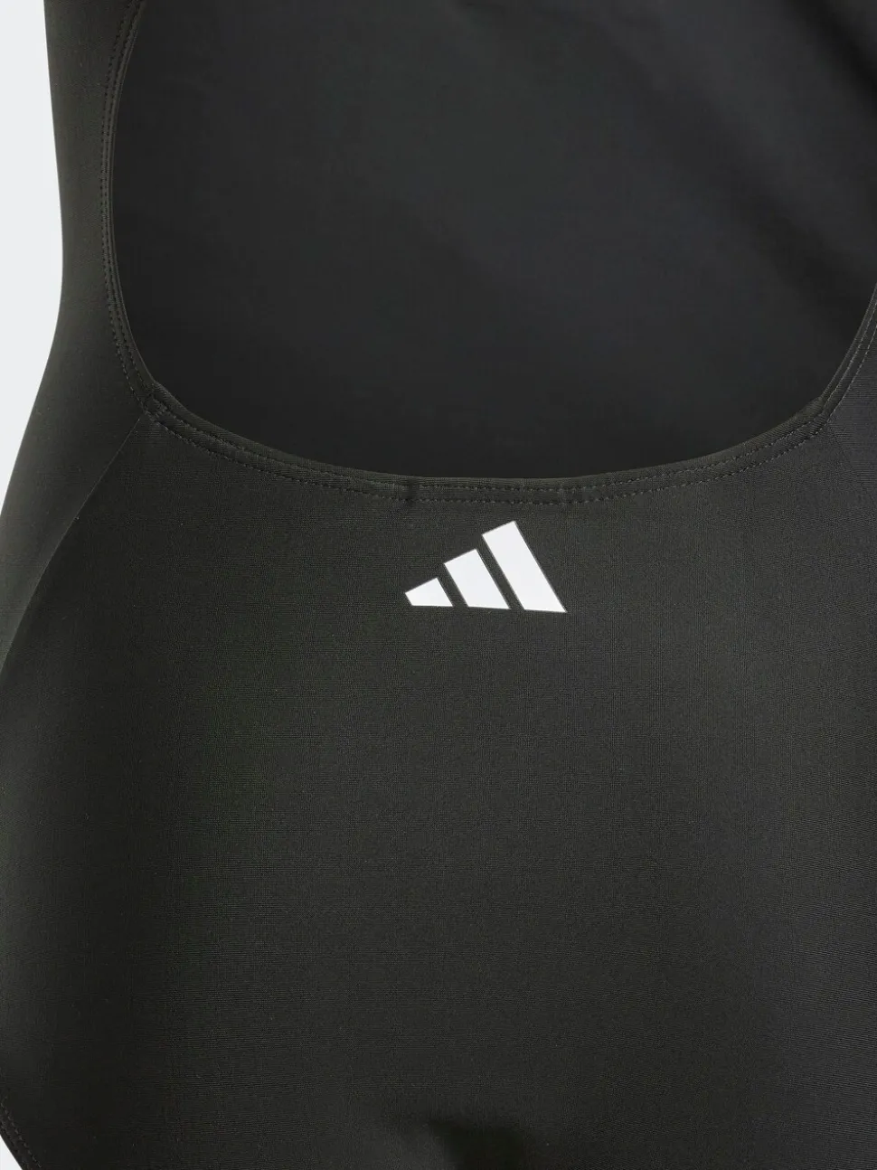 Zwart/wit - adidas 3-Strepen Kinderzwempak