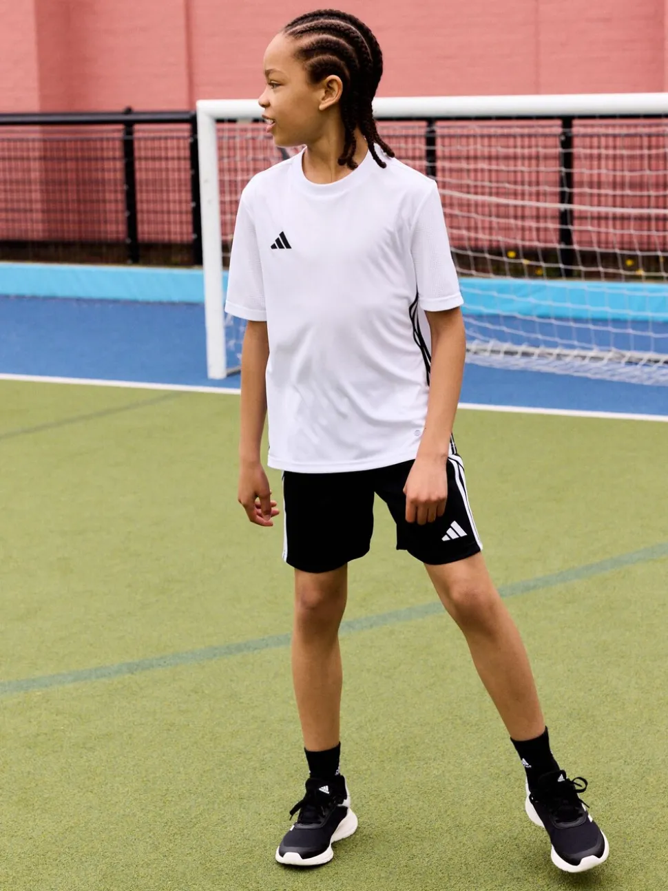 Zwart/wit - adidas Tiro 24 shorts voor kinderen
