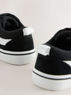 Zwart/wit - Klittenbandsluiting Skate Trainers