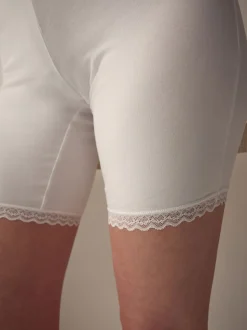 Zwart/wit - Menopause Friendly Cooling Thigh Smoothing Shorts 2 Pack