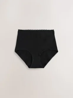 Zwart/wit - Menopause Friendly Cooling Knickers 2 Pack