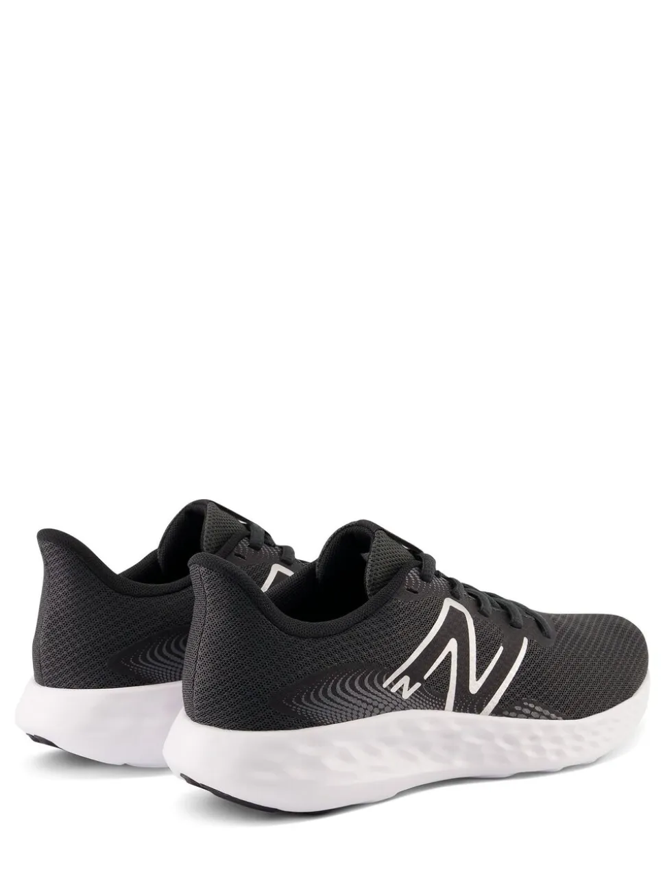 Zwart/wit - New Balance 411 damessneakers