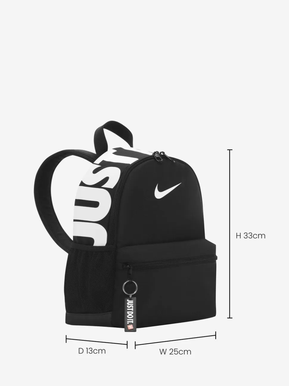Zwart/wit - Nike Brasilia JDI minirugzak voor kinderen