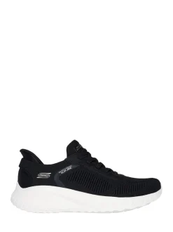 Zwart/wit - Skechers BOBS Sport Squad Chaos Slip In instapsneakers