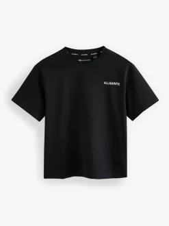 Zwart/wit - smALLSAINTS Boys Logo Crew Relaxed T-Shirts 3 Pack