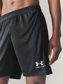 Zwart/wit - Under Armour Challenger gebreide short