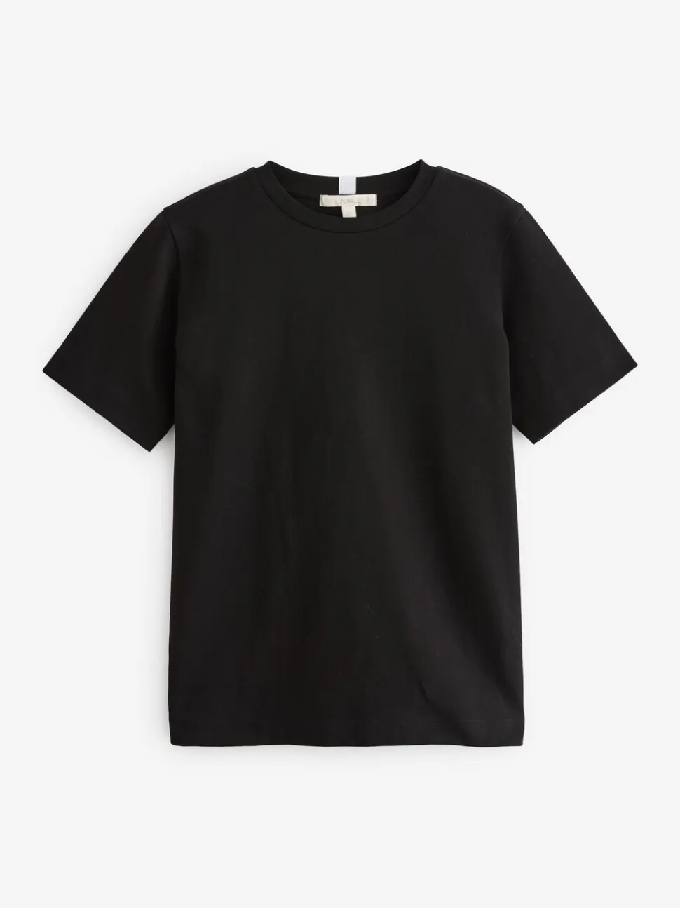 Zwart/wit - Verpakking van 2 dikke T-shirts met korte mouwen