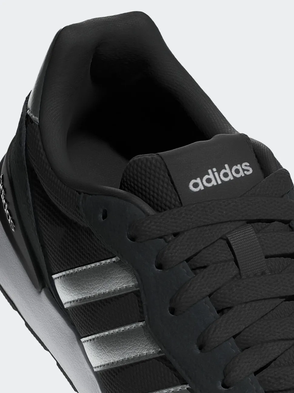 Zwart/zilver - adidas Run 60s 4.0 sneakers